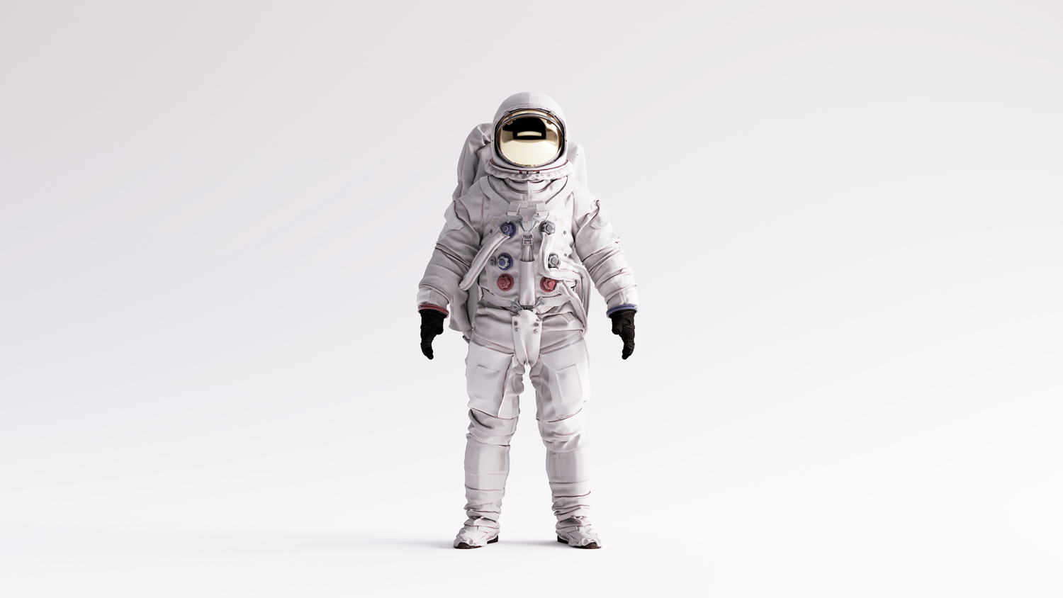 Big Rocket Design 404 page image. Man in spacesuit on white background. Mission aborted. Return to Base.